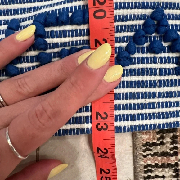 Vintage Portugal Handmade Rooster Chicken Carpet Tote Shopping Bag - Picture 10 of 11